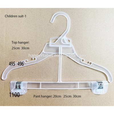 plastic hanger with clip,pp plastic hanger with clip, ps plastic hanger with clip