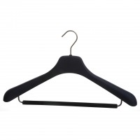 Plastic Clothes Hanger for Coats Jacket Suit with Thick Wide Shoulder