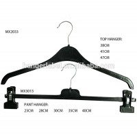 plastic anti-slip shoulder hangers for top and shirt